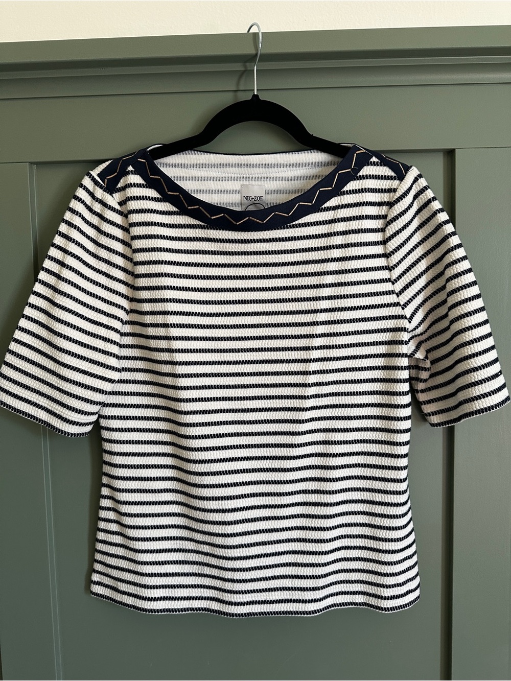 Nic+Zoe Coastal Crinkle Top